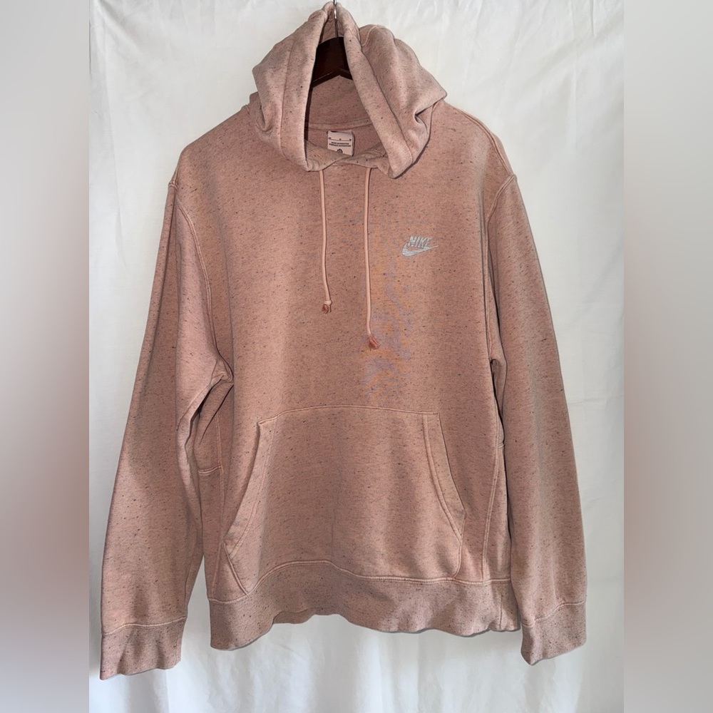 The sweatshirt is a Nike Club Fleece Pullover Hoodie, size M. - Picture 4 of 7